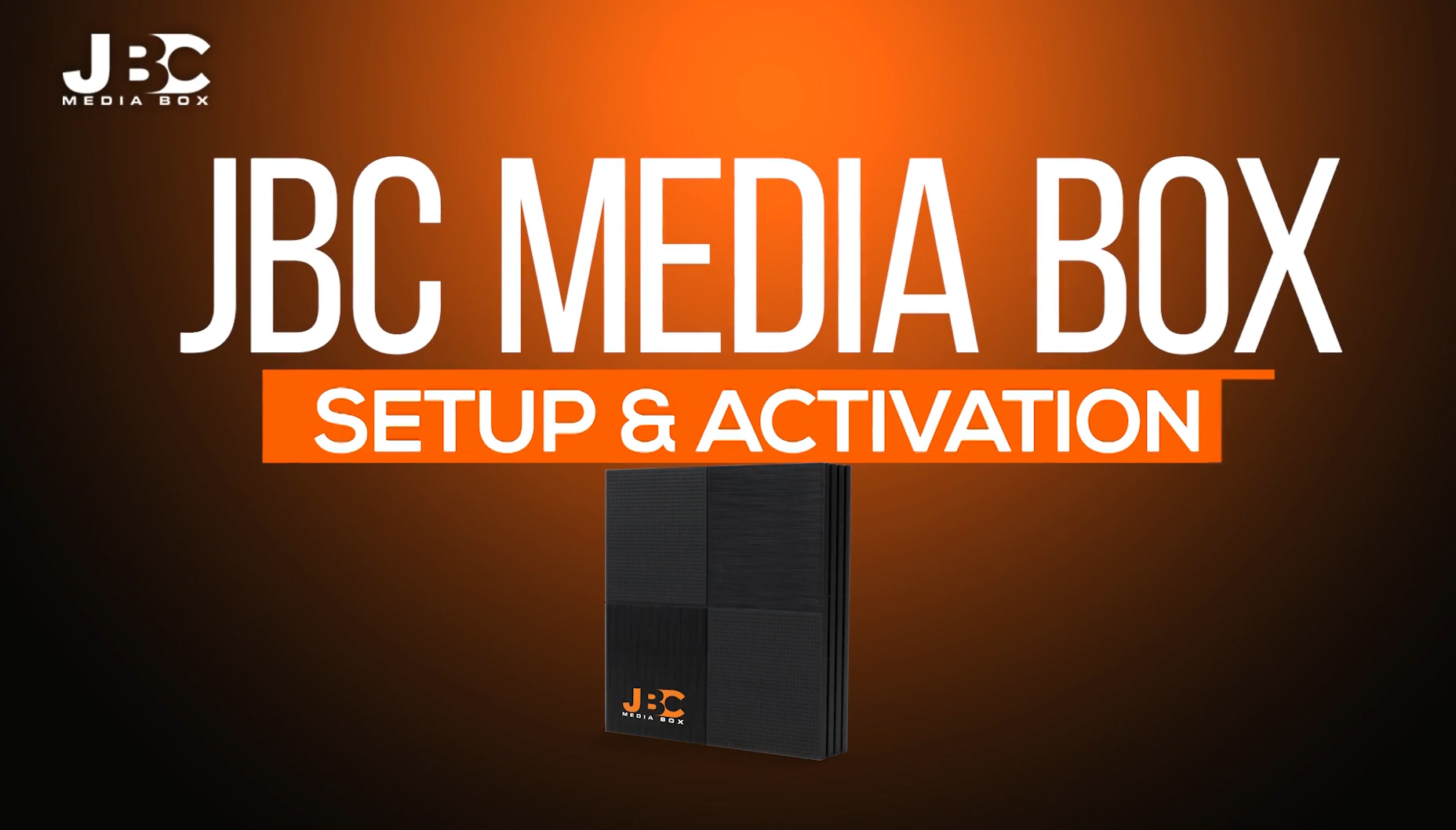 JBC Setup and Activation Video